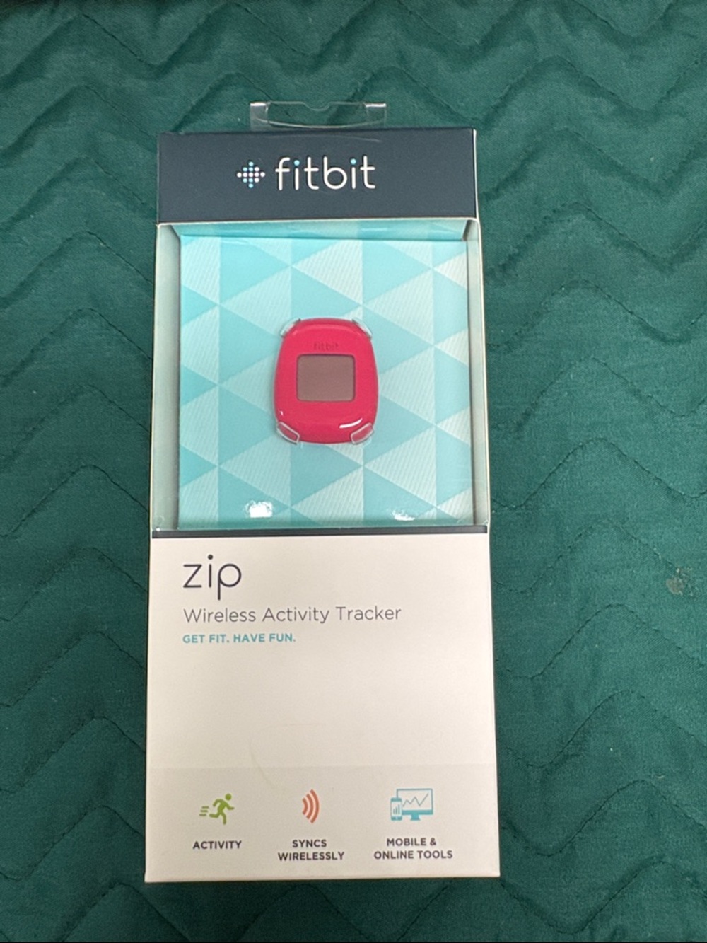 fitbit Zip Wireless Activity Tracker - Pink Clip
